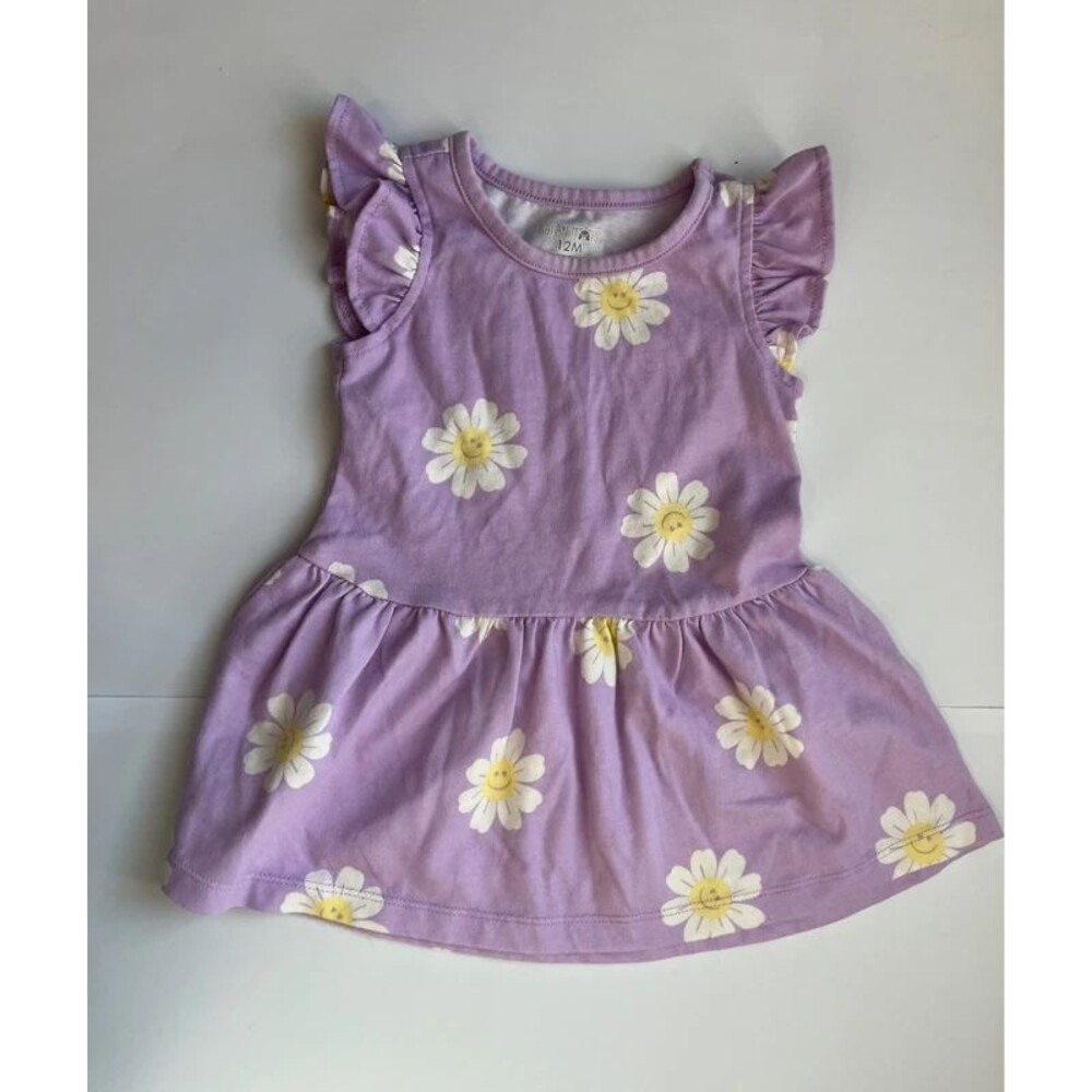 Garanimals Purple Daisy Dress – Size 12 Months
